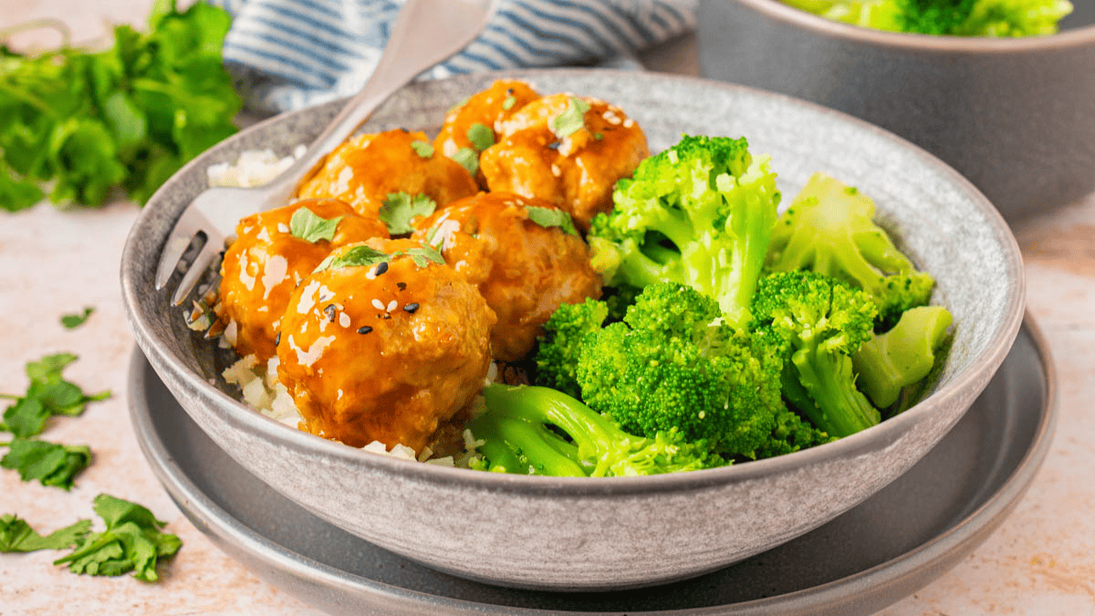 Asian Chicken Meatballs
