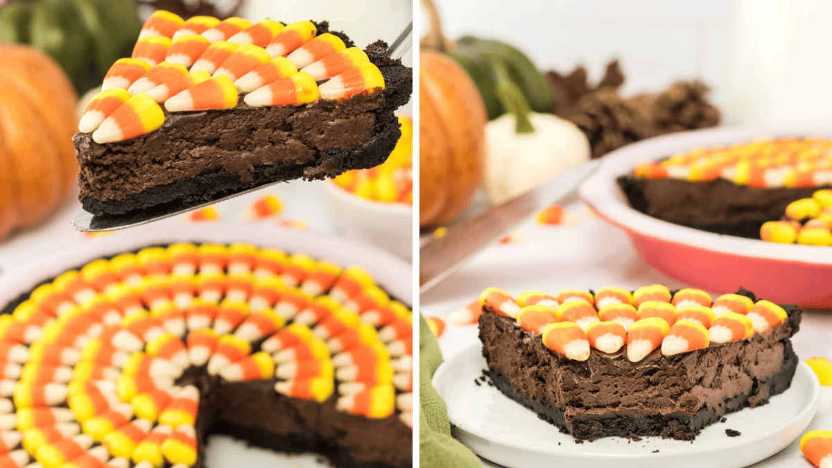 Candy Corn Pie