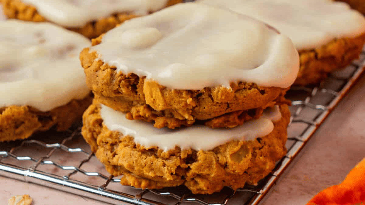 Pumpkin Oatmeal Cookies